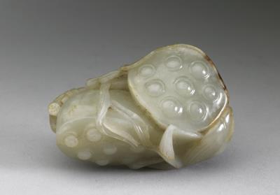 图片[2]-Jade lotus seed pods, Qing dynasty (1644-1911)-China Archive